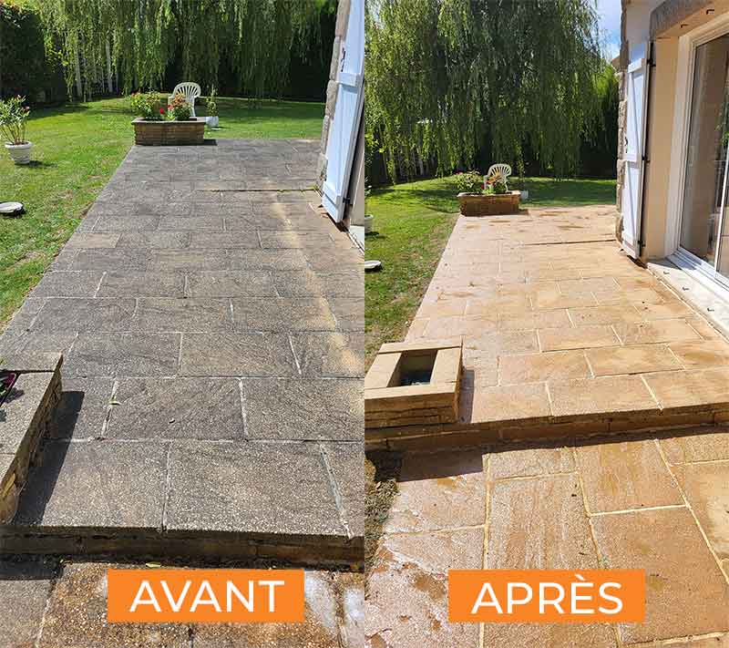 Travaux de toiture et façade : Nettoyage basse pression et le démoussage par pulvérisation de toiture biodégradable et la résine hydrofuge toiture. Travaux de couverture, réparation de toiture et de zinguerie : gouttière, bande de rive, solin. Ravalement peinture façade : Nettoyage et démoussage, peinture et imperméabilisation hydrofuge façade. Nettoyage des extérieurs : Nettoyage basse pression de vos pavés, dallages, murets, terrasse … sur Montpellier dans l’Hérault (34)